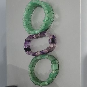 QTY 3 stretch bracelet